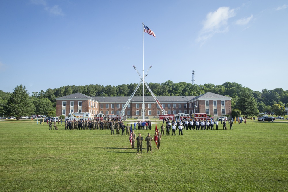 Security Battalion Change of Command