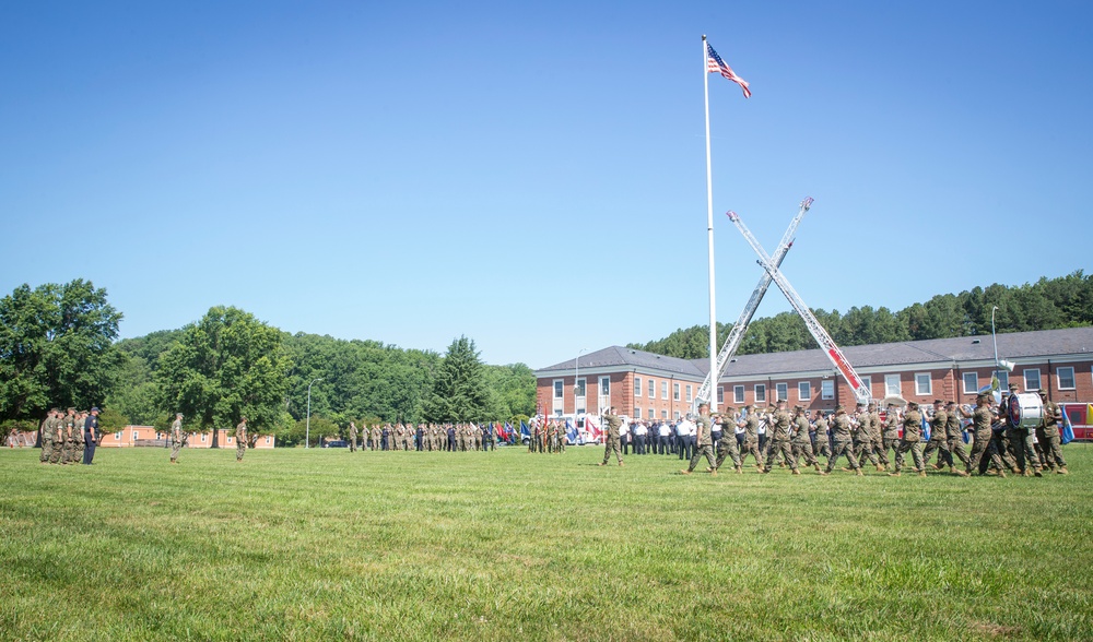 Security Battalion Change of Command