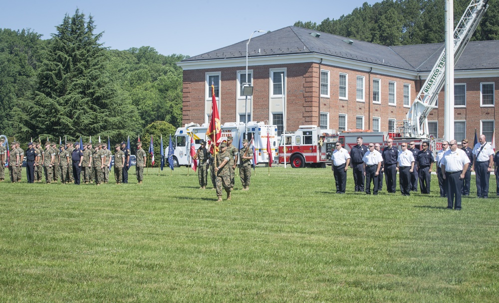 Security Battalion Change of Command