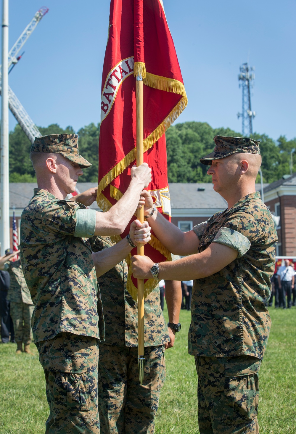 Security Battalion Change of Command