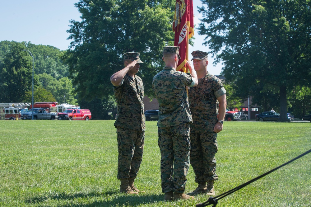 Security Battalion Change of Command