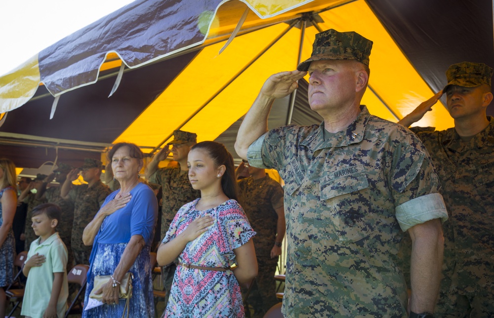 Security Battalion Change of Command