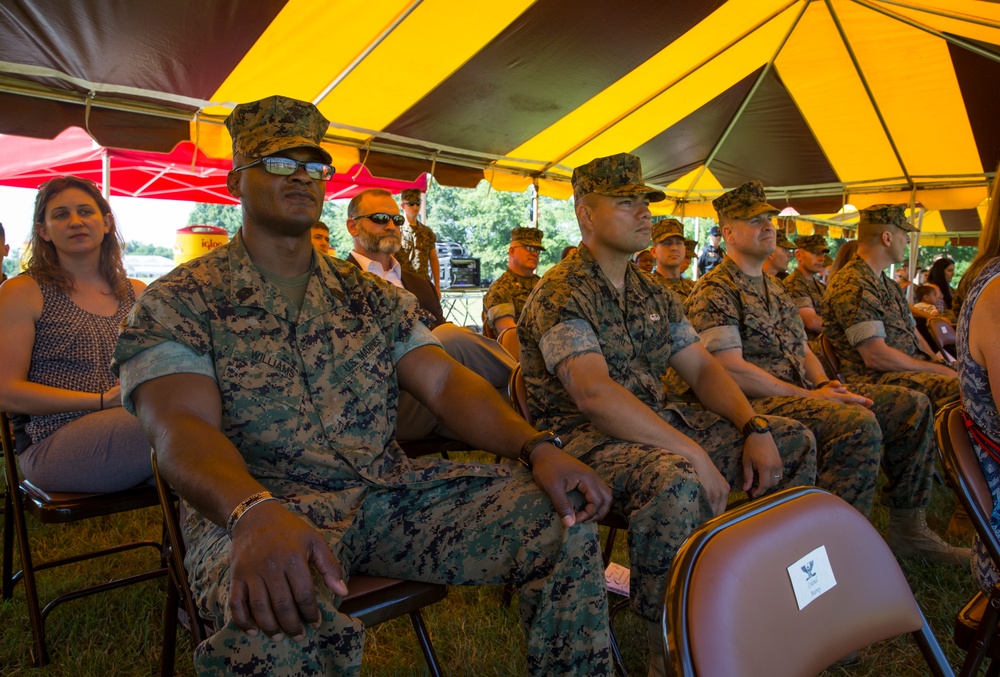 Security Battalion Change of Command