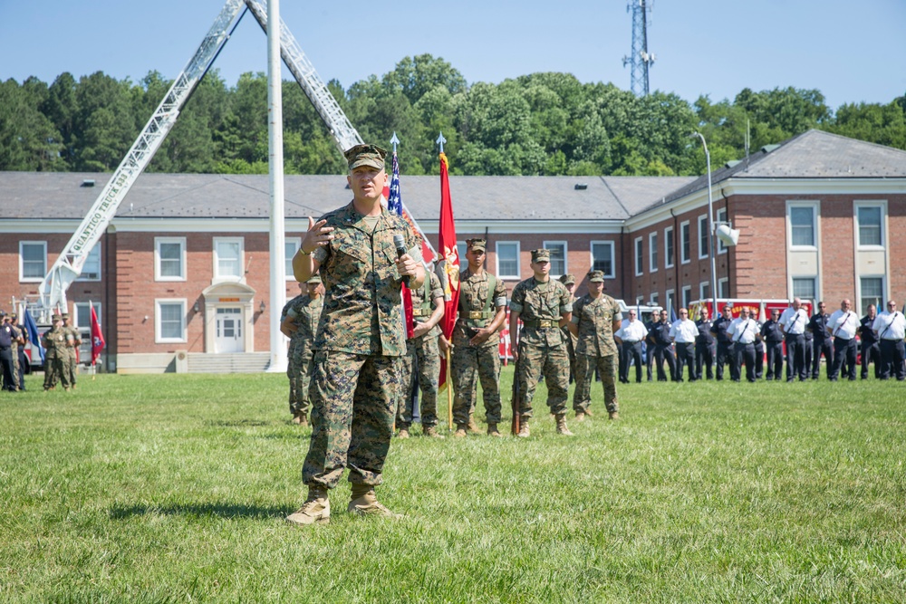 Security Battalion Change of Command