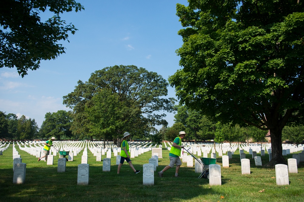 National Association of Landscape Professionals’ 21th annual Renewal and Remembrance at Arlington National Cemetery