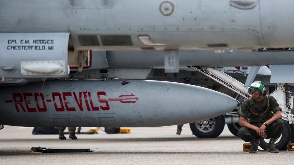 Red Devils rumble from above