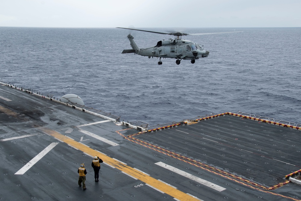 USS Bonhomme Richard Talisman Saber 17 Helicopter Maritime Strike Squadron (HSM) 77