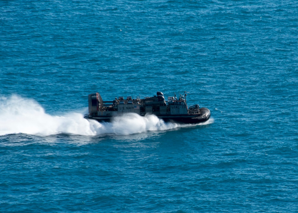 USS Bonhomme Richard Talisman Saber 17 Aerial