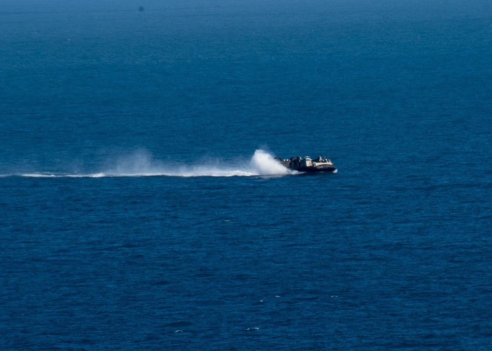 USS Bonhomme Richard Talisman Saber 17 Aerial