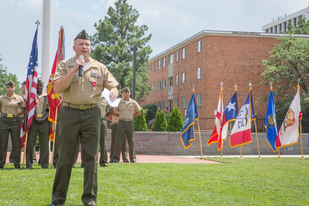 HQBN Change of Command Ceremony, July 14, 2017