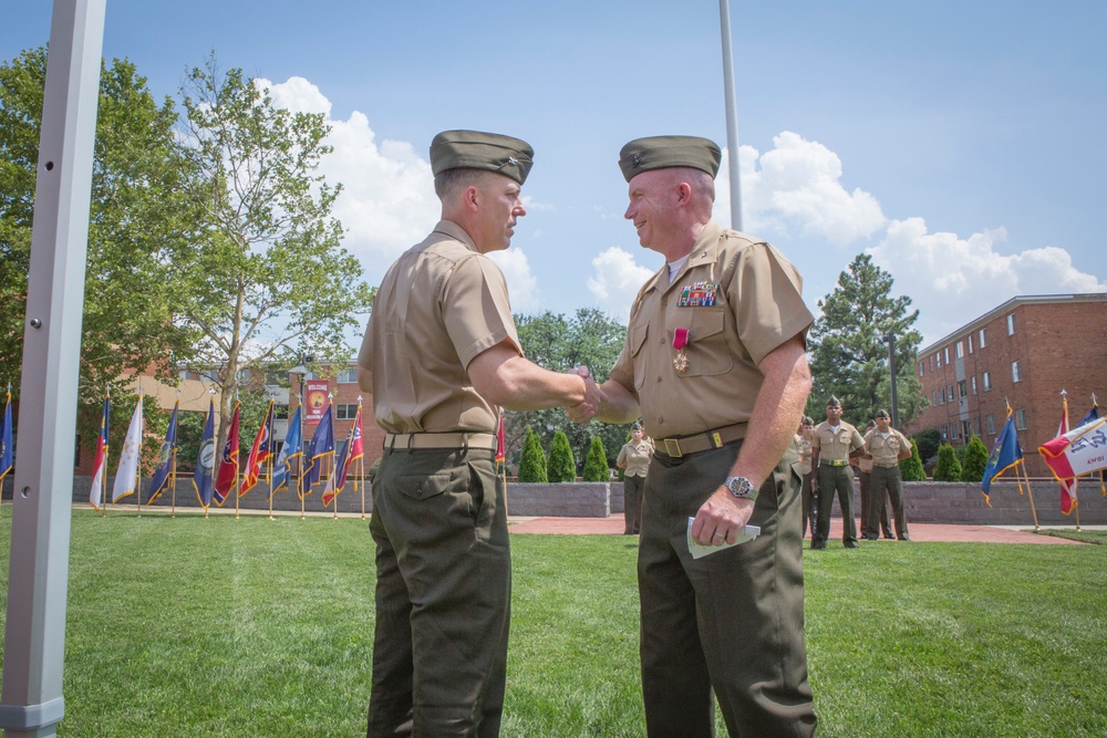 HQBN Change of Command Ceremony, July 14, 2017