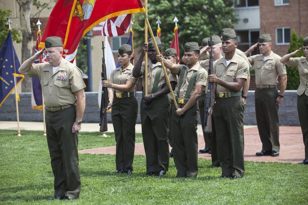 HQBN Change of Command Ceremony, July 14, 2017