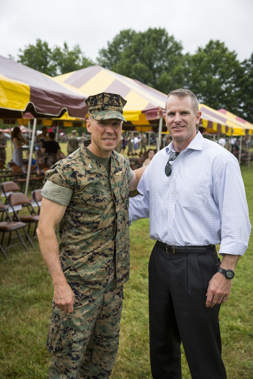 Headquarters and Service Battalion Change of Command Ceremony