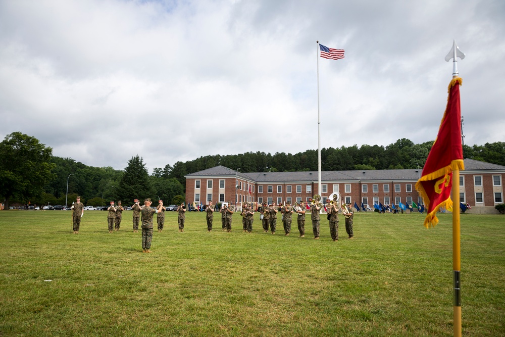 Headquarters and Service Battalion Change of Command Ceremony