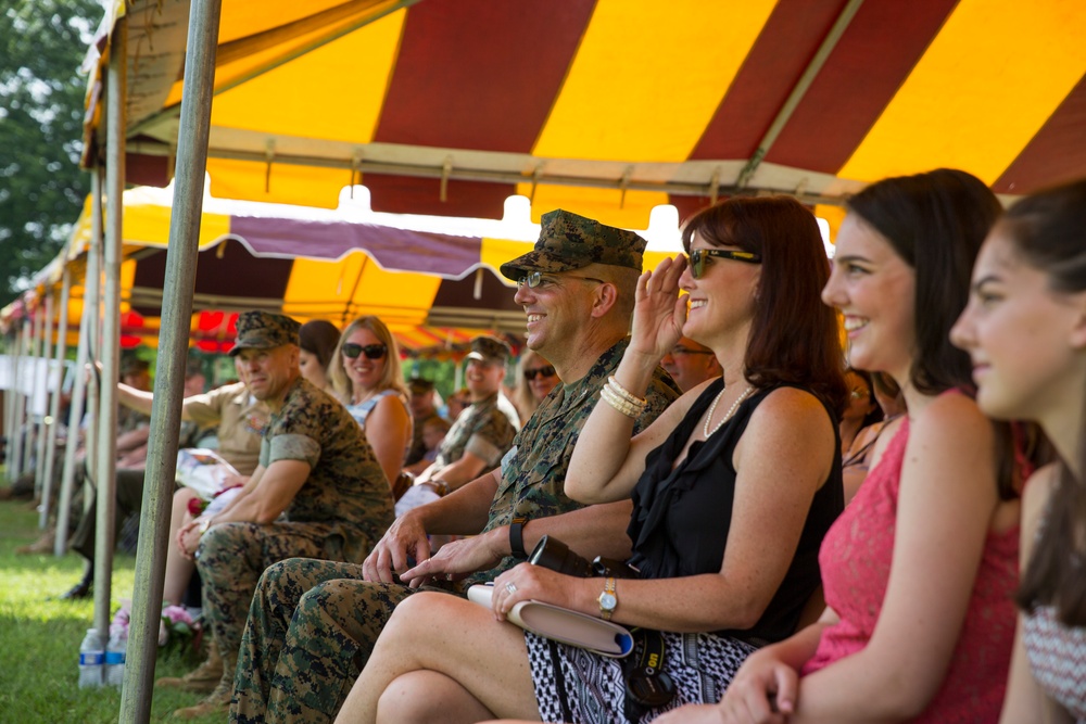 Headquarters and Service Battalion Change of Command Ceremony