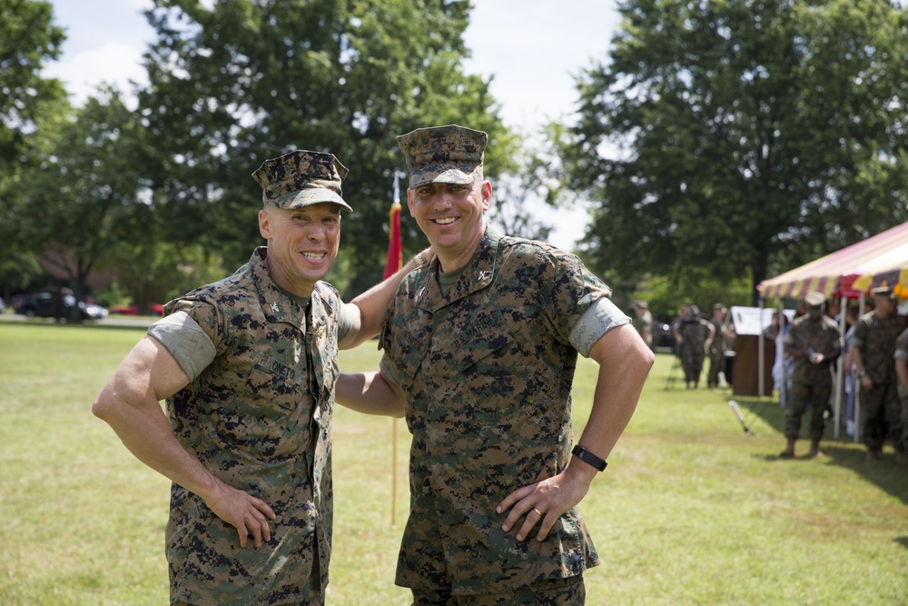 Headquarters and Service Battalion Change of Command Ceremony