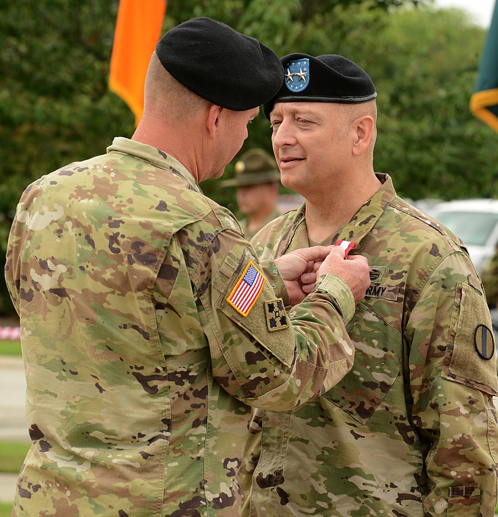 Change of command: Maj. Gen. Malcolm B. Frost takes over U.S. Army Center for Initial Military Training, command authority, Holistic Health and Fitness,