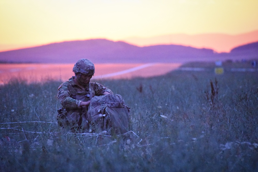 Saber Guardian Airborne Operation