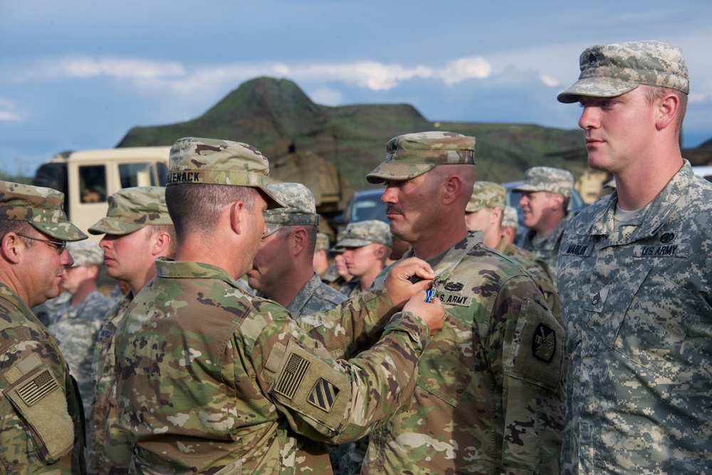 N.C. and S.D. National Guard Recognized During Exercise Saber Guardian 2017