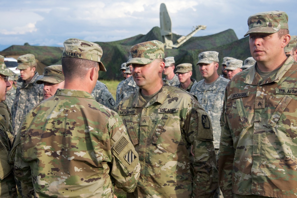 N.C. and S.D. National Guard Recognized During Exercise Saber Guardian 2017