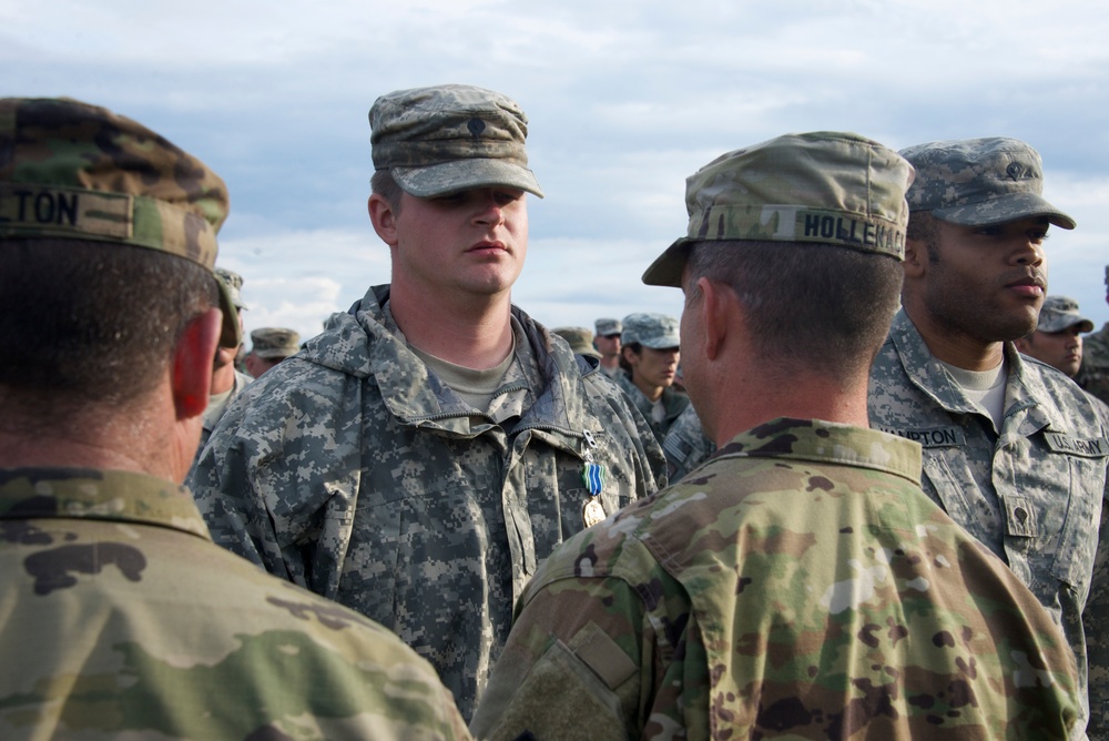 N.C. and S.D. National Guard Recognized During Exercise Saber Guardian 2017