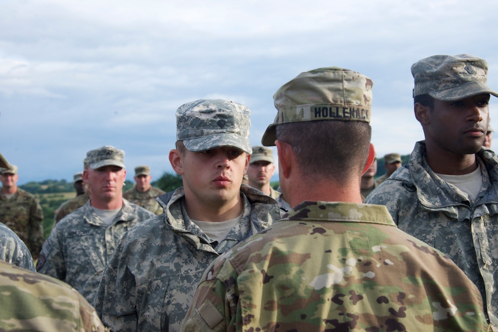 N.C. and S.D. National Guard Recognized During Exercise Saber Guardian 2017