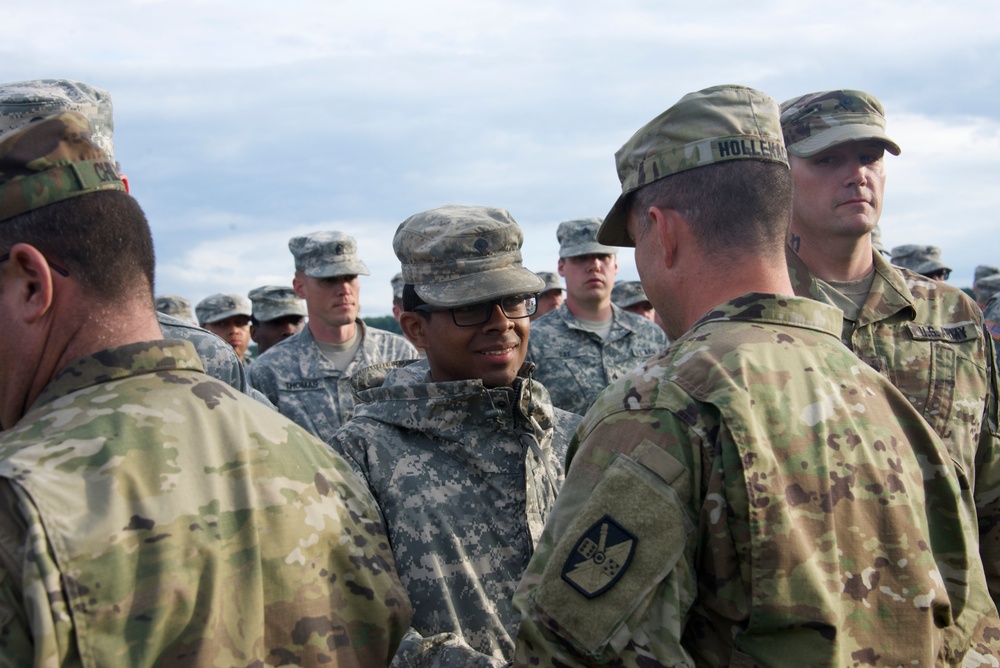 N.C. and S.D. National Guard Recognized During Exercise Saber Guardian 2017