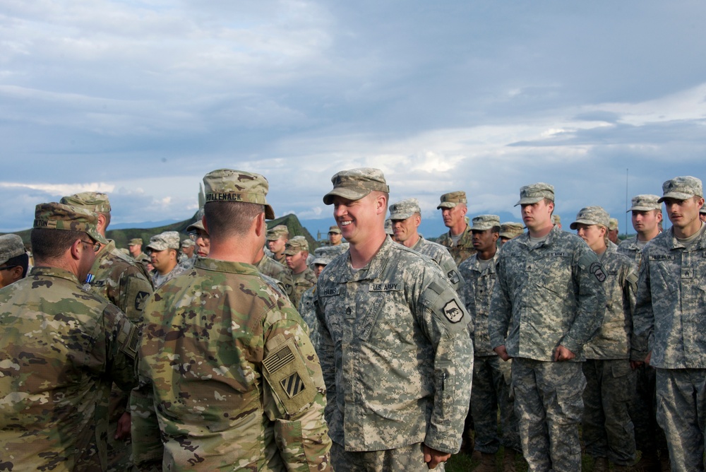 N.C. and S.D. National Guard Recognized During Exercise Saber Guardian 2017