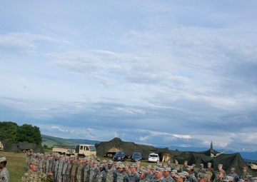 N.C. and S.D. National Guard Recognized During Exercise Saber Guardian 2017