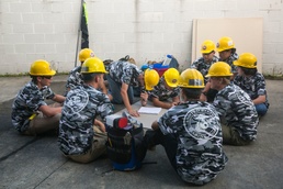 High schools meet at engineer school for Marine Corps Engineers week