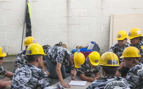 High schools meet at engineer school for Marine Corps Engineers week