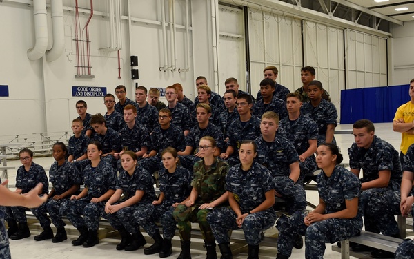 IWTC Corry Station Volunteers with Sea Cadets