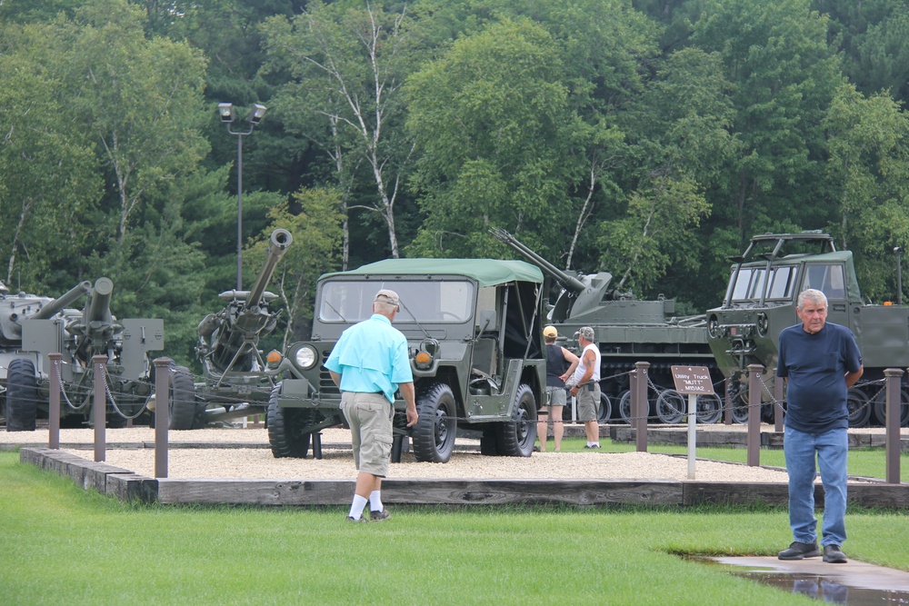 Classic car enthusiasts visit Fort McCoy