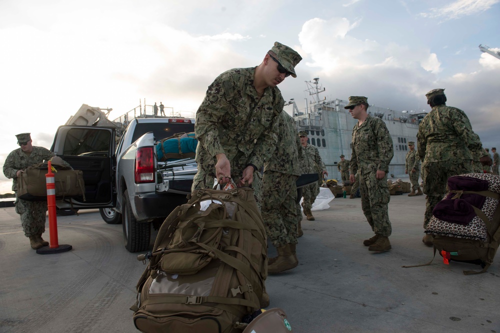 Sailors Prepare to Depart Gulfport, Miss. for Southern Partnership Station 17