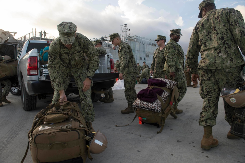 Sailors Prepare to Depart Gulfport, Miss. for Southern Partnership Station 17