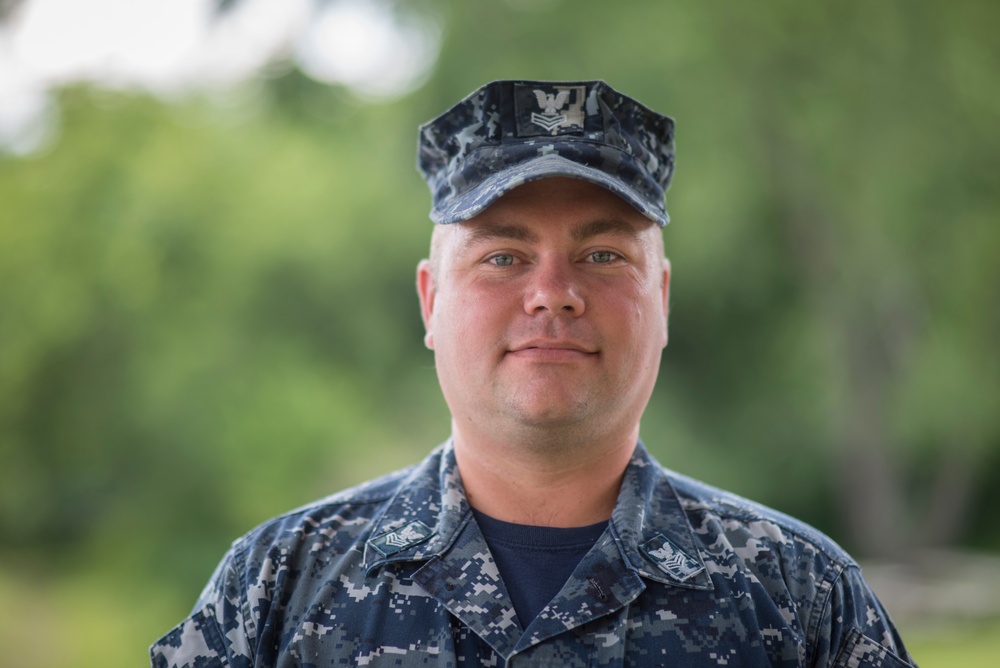 Navy Counselor 1st Class Charles &quot;Greg&quot; Adams