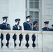 Brig. Gen. Enrique Amrein, chief of the General Staff of the Argentine Air Force, Participates in a U.S. Air Force Full Honors Wreath-Laying Ceremony at the Tomb of the Unknown Soldier