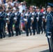 Brig. Gen. Enrique Amrein, chief of the General Staff of the Argentine Air Force, Participates in a U.S. Air Force Full Honors Wreath-Laying Ceremony at the Tomb of the Unknown Soldier