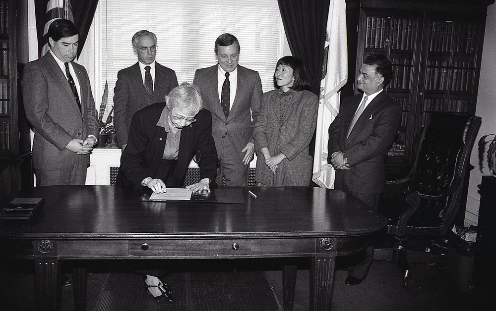 Various Signing Ceremonies - with Miscellaneous people