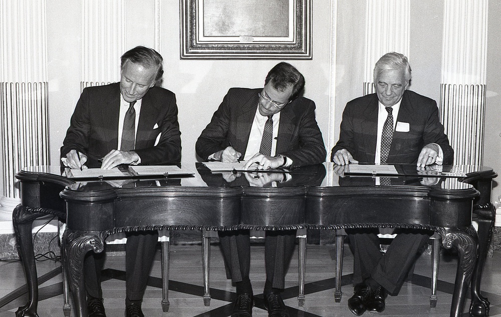 Various Signing Ceremonies - with Miscellaneous people