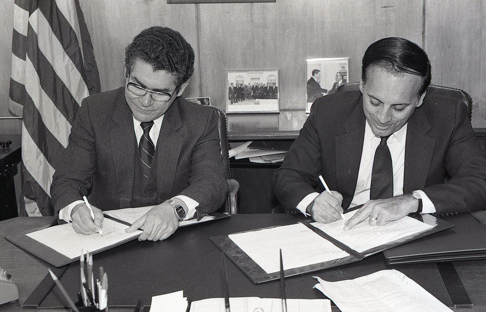 Various Signing Ceremonies - with Miscellaneous people