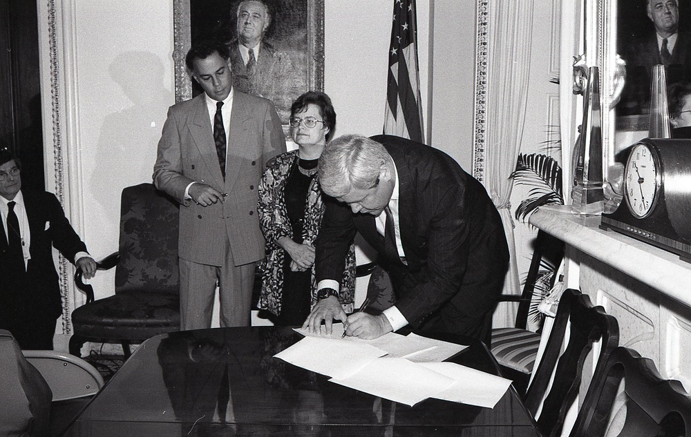 Various Signing Ceremonies - with Miscellaneous people