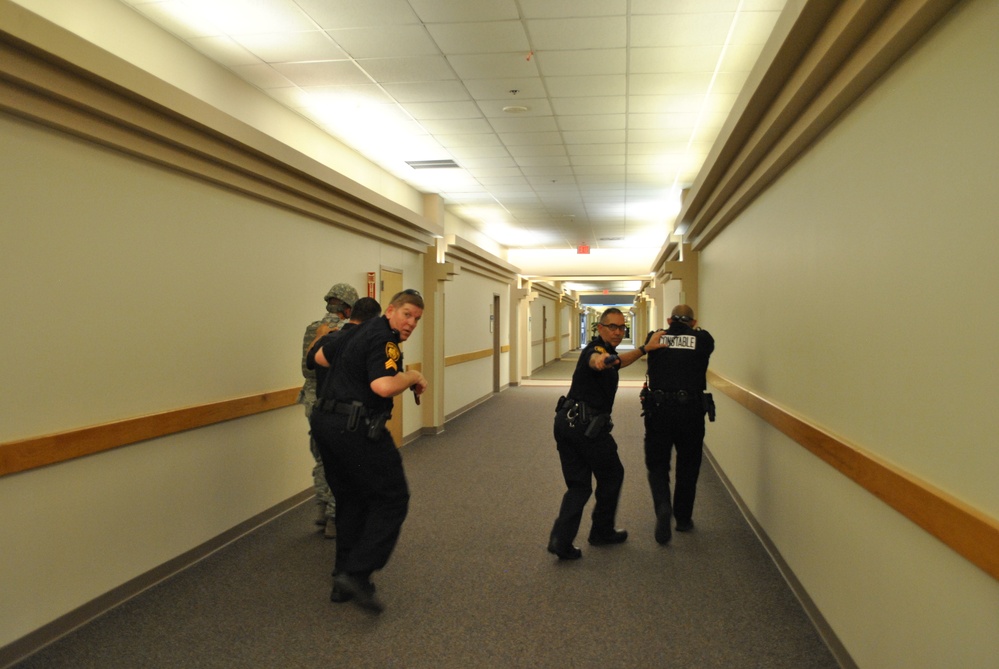 AFCEC Participates in Joint Active Shooter Exercise
