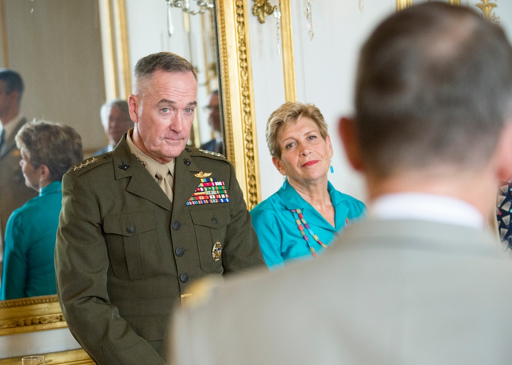 CJCS Arrives in France