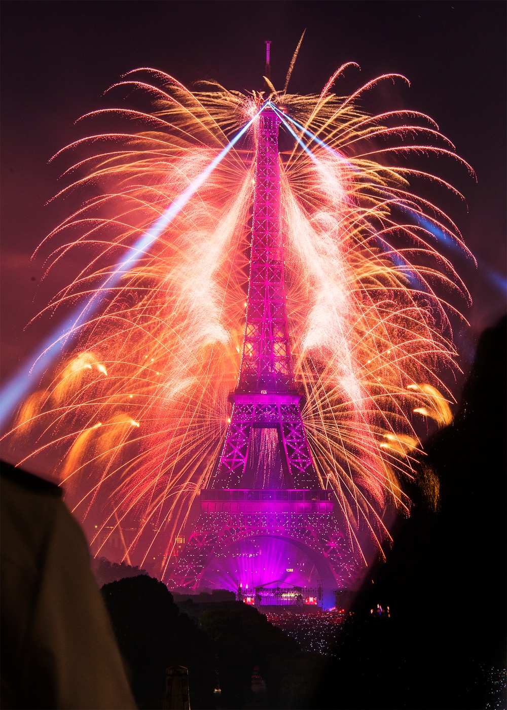 Bastille Day Fireworks