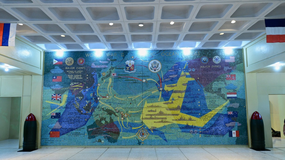 Corregidor Museum Pacific Campaign Mosaic
