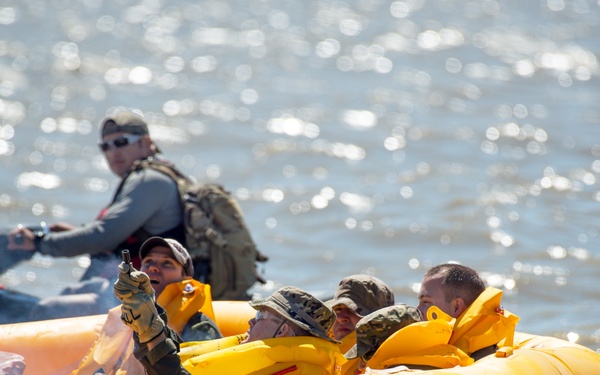 Travis AFB Water Survival Training