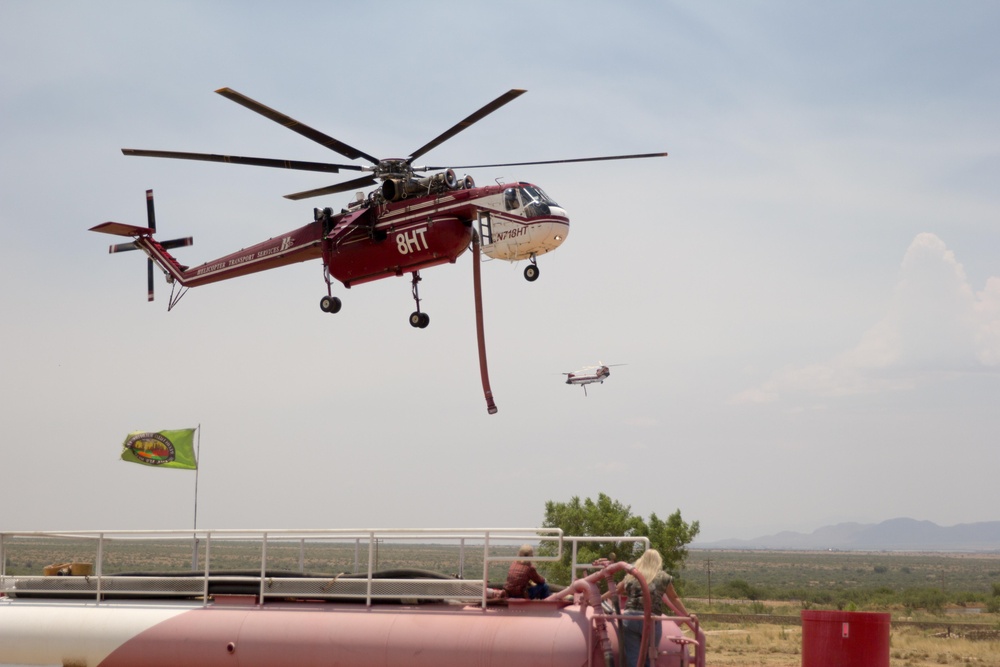 Arizona Citizen-Airmen support Frye Fire operation