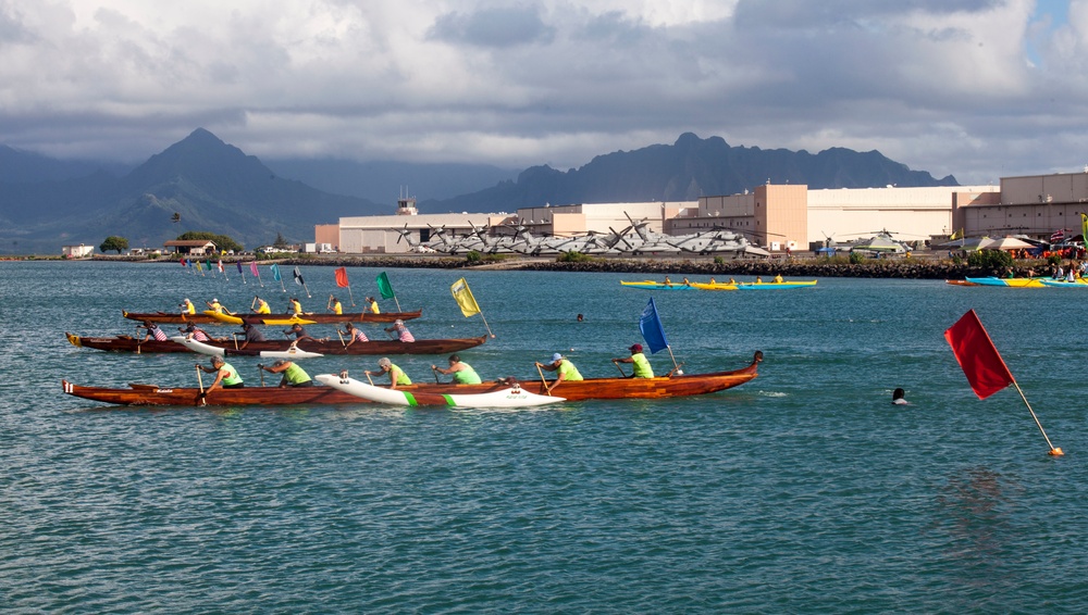 MCBH and MCAS host Na Koa Lani canoe race