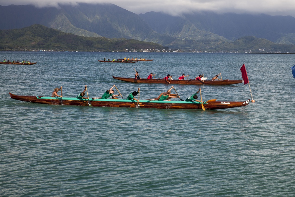 MCBH and MCAS host Na Koa Lani canoe race
